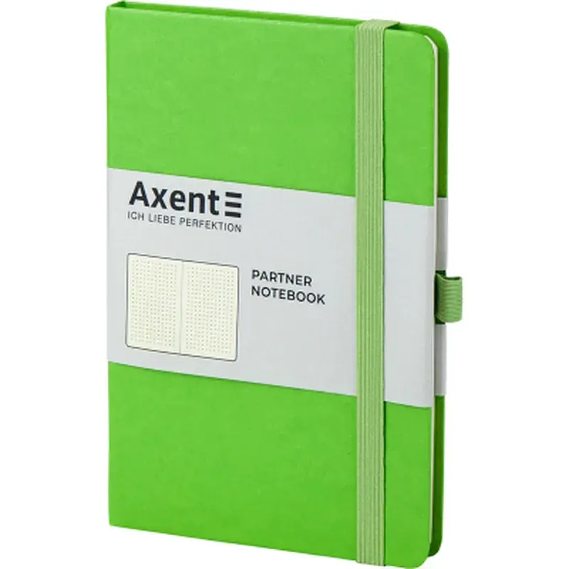 Книга записна Axent Partner 125х195 мм в точку 96 аркушів Салатова (8306-09-A) - фото 2