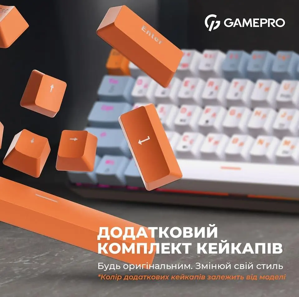 Клавіатура GamePro MK130R Outemu Red Hot-Swap RGB USB (MK130R) - фото 15