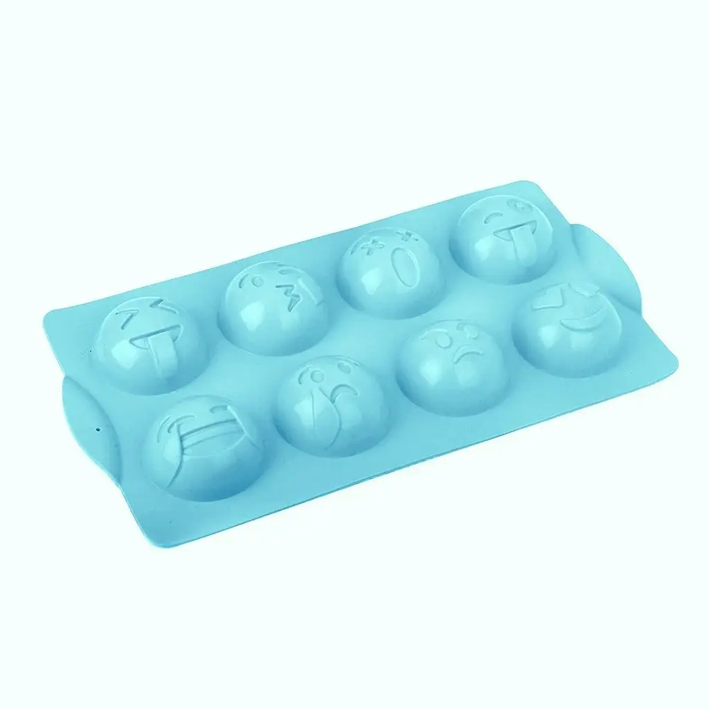 Форма силіконова Mys Silicone Emoji на 8 відділів 33х17.5х3см (41113) - фото 4