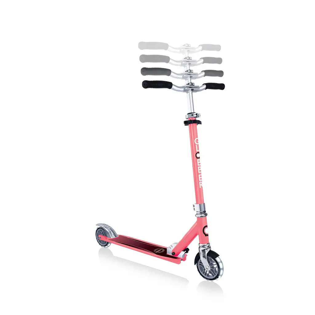 Самокат Globber Flow element lights, колеса з підсвічуванням, рожевий (721-177) - фото 5