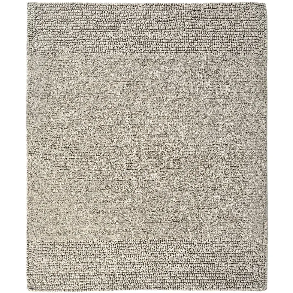 Килимок для ванної кімнати МВМ My Home Пляж 60х50 см сірий (BM-03 XS GRAY) - фото 2