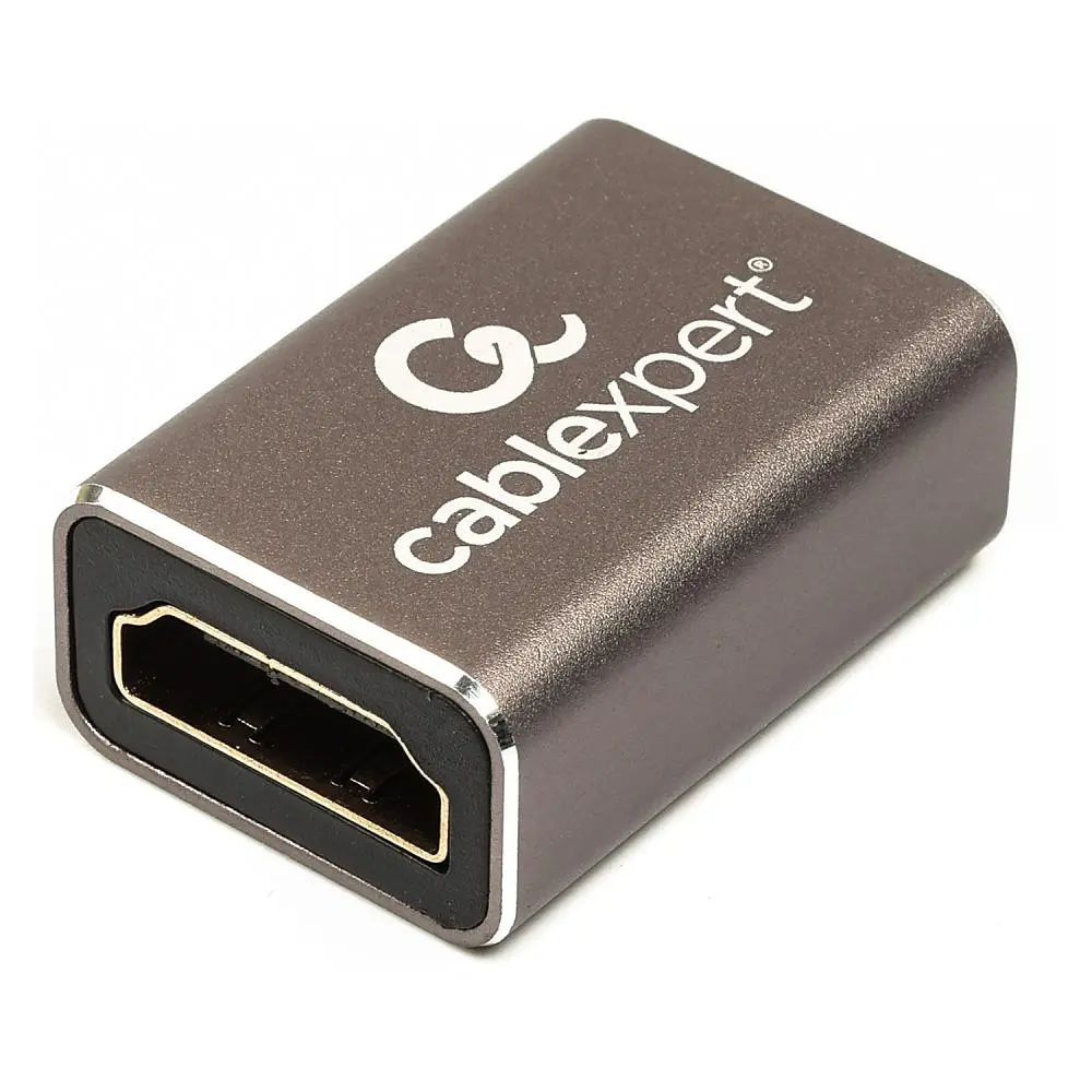 Адаптер Cablexpert HDMI - HDMI V 2.1 (F/F), Gray (AP-HDMI8K-FF) - фото 2