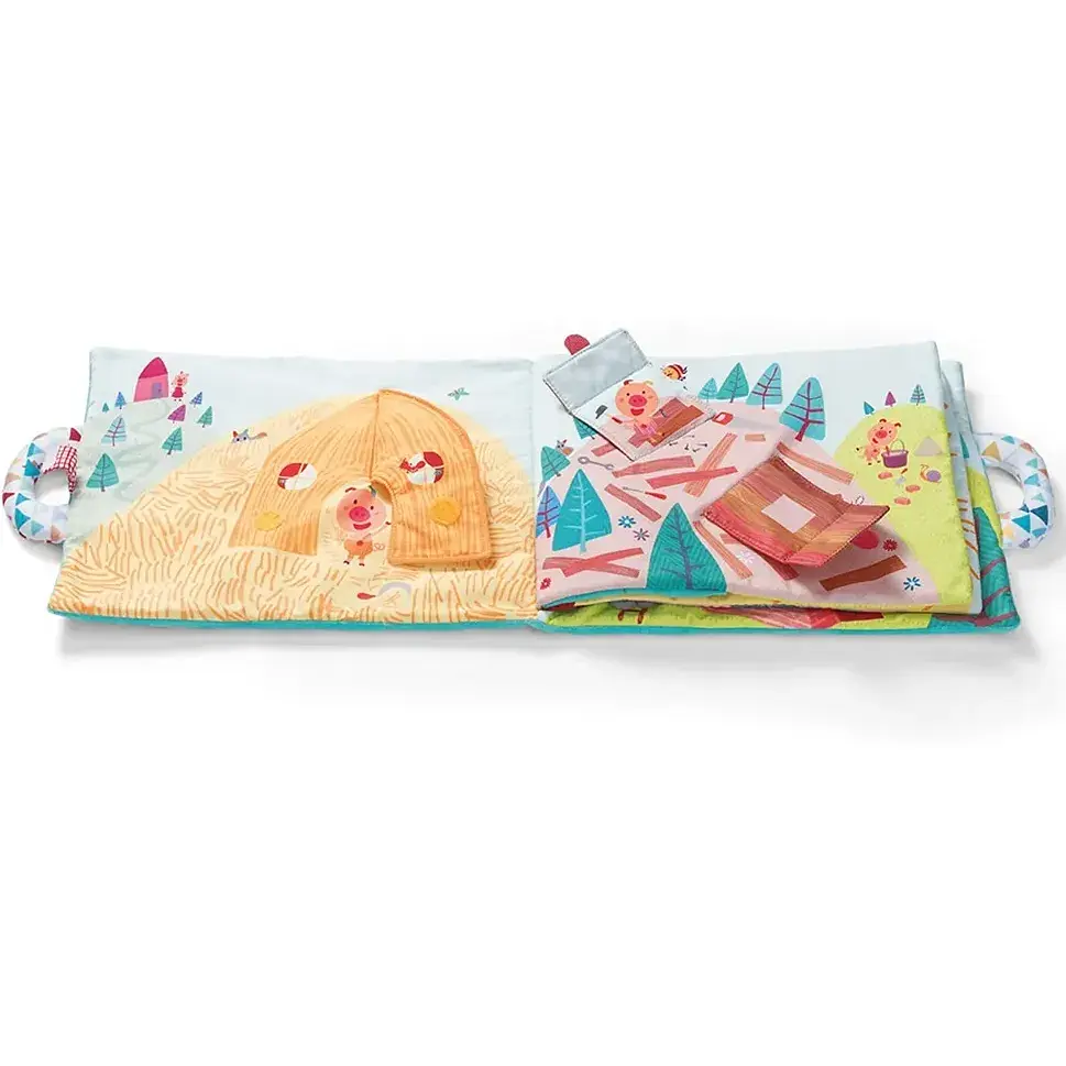 М'яка книга Lilliputiens Вовк і три порося (86862) - фото 8