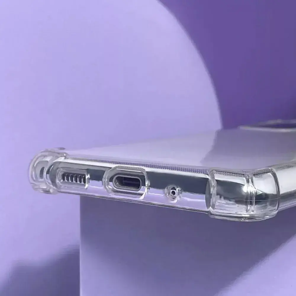 Чохол-накладка WXD Silicone HQ для Xiaomi Redmi Note 13 Pro 4G/Poco M6 Pro 4G Transparent - фото 4