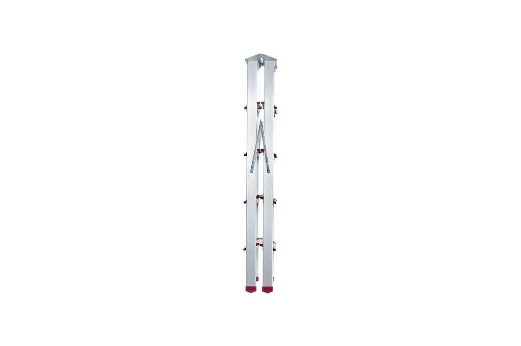 Стремянка двухсторонняя алюминиевая Intertool LT-1105 высота 1094 мм x 5 ступеней - фото 7
