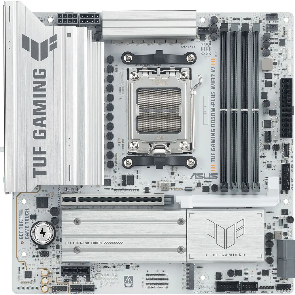 Материнська плата Asus TUF Gaming B850M-PLUS WIFI7 W (90MB1MD0-M0EAY0) [147046] - фото 2