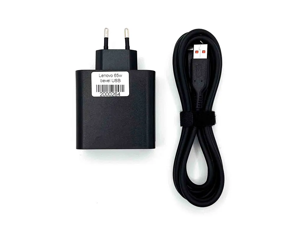 Блок живлення Lenovo 65w bevel USB (High) - фото 4