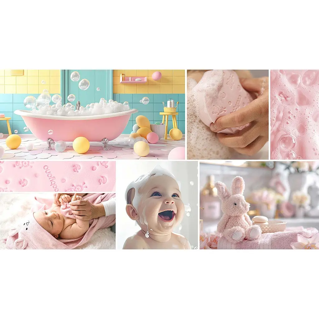 Губка для купання BabyOno рожева (1640/01) - фото 6