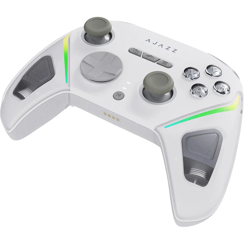 Геймпад Ajazz GP100 2.4G/BT/USB Switch/PC/iOS/Android RGB White (GP100-W) - фото 4