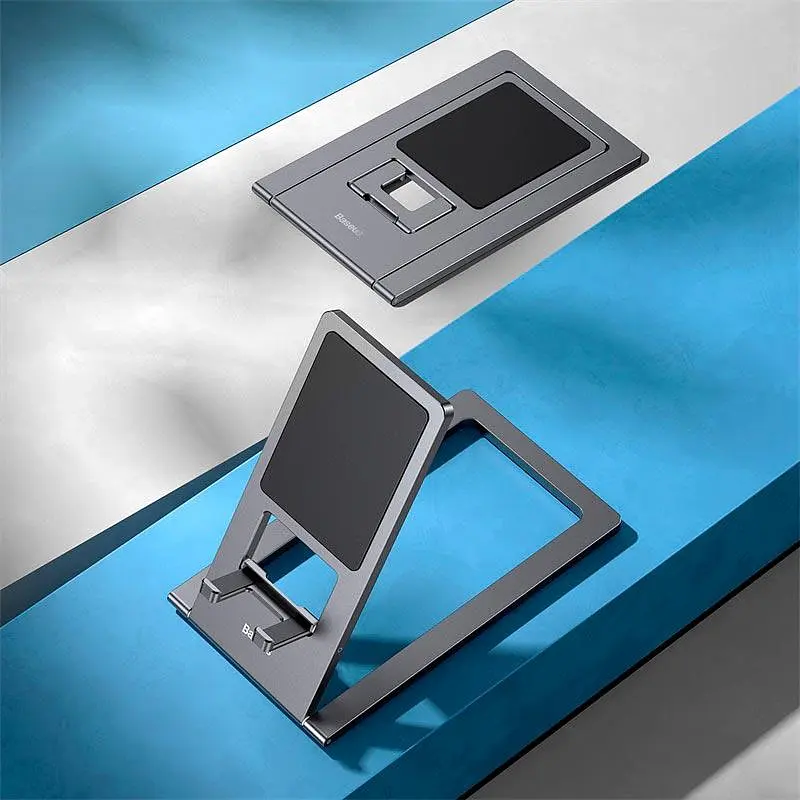 Тримач Baseus Foldable Metal Desktop Holder 6.7-12.9" (LUKP000013) - фото 9