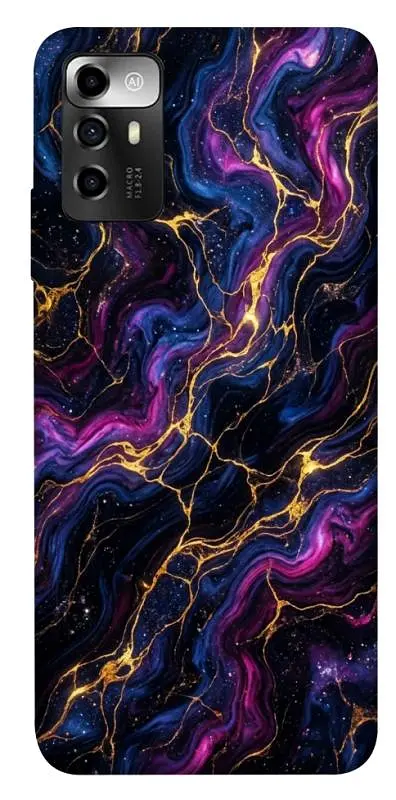 TPU чохол Demsky Purple space marble для ZTE Blade A72