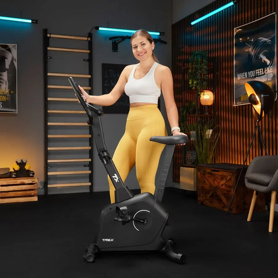 Велотренажер Trex Sport TX-380MB Rigon магнітний чорний - фото 4