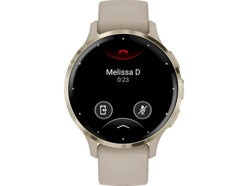 Смарт-годинник Garmin Venu 3S Soft Gold S. Steel Bezel w. French Gray Case and S. Band (010-02785-02) - фото 3
