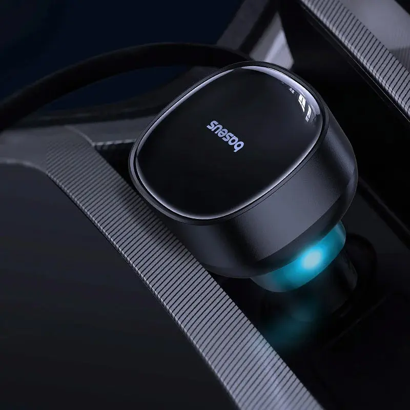 АЗУ Baseus Enjoyment Pro 60W (1USB-C) + выдвижной кабель Type-C (C00057802111-01) - фото 5