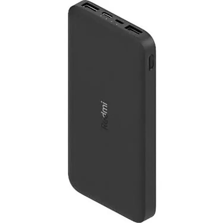 Портативна батарея Xiaomi Redmi Power Bank 10000 mAh Micro-USB/USB-C Black (PB100LZM) (VXN4305GL) - фото 2