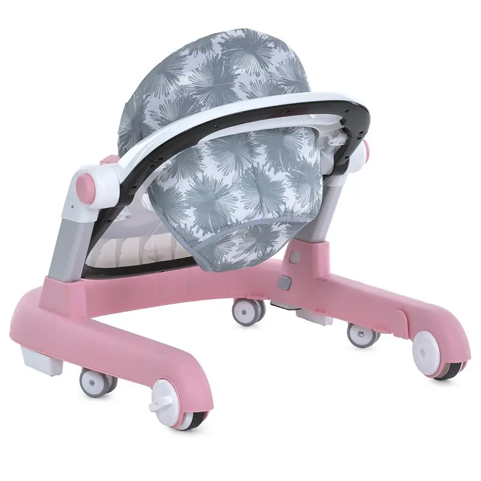 Ходунки дитячі MULTIWAY ME 1163 Pink, з брязкальцем - фото 3