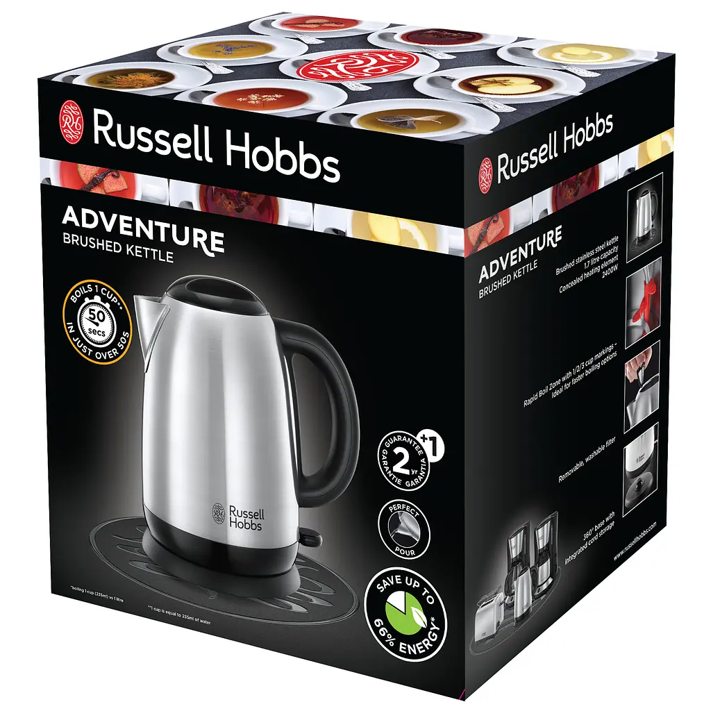 Електрочайник Russell Hobbs Adventure 23912-70 - фото 2