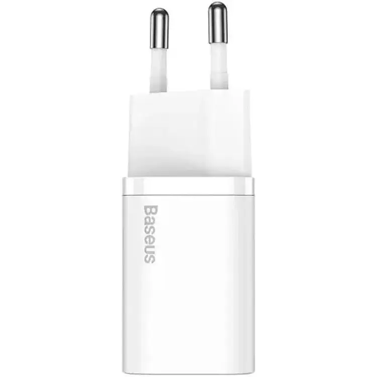МЗП Baseus Super Si Quick Charger 30W (1USB-C) (CCSUP-J) Білий