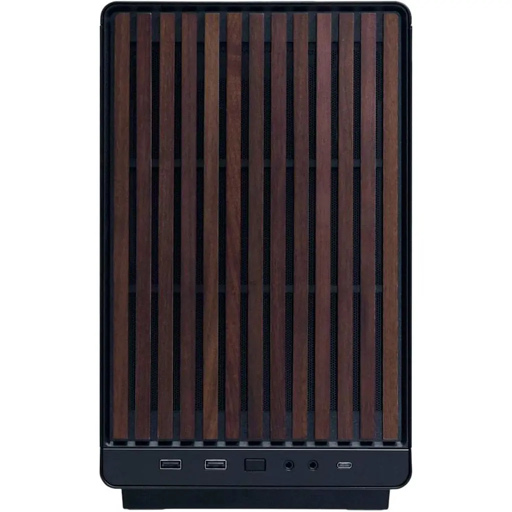 Корпус Lian Li A3-mATX Wood Edition Black (G99.A3X-WD.00) [176270] - фото 5