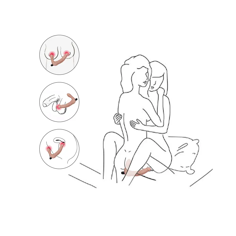 Страпон - IJOY Rechargeable Strapless Strap-On - фото 5