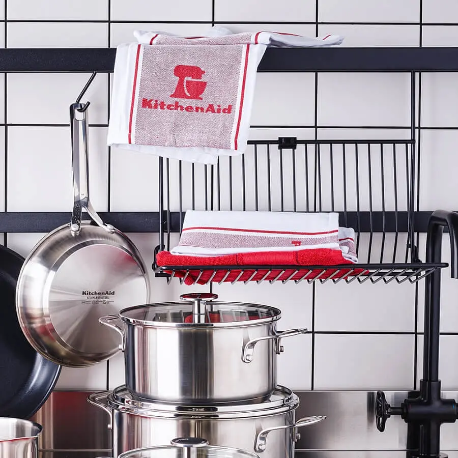 Набір кухонних рушників KitchenAid 70 х 50 см 2 шт. 45 х 45 см 1 шт. (CC000007-001) - фото 3