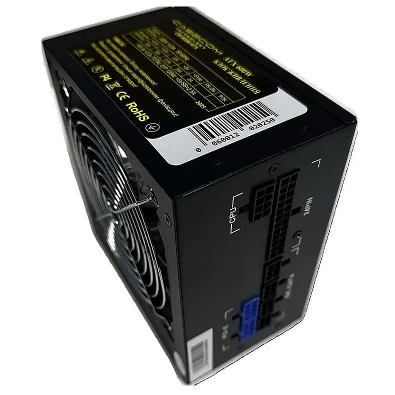 Блок живлення CaseCom CM 600M 600W (CM 600M) Black - фото 3