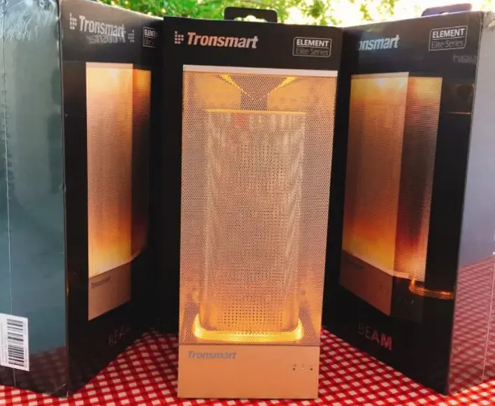 Портативна акустика-світильник Tronsmart Beam 15 Вт бездротова - фото 2