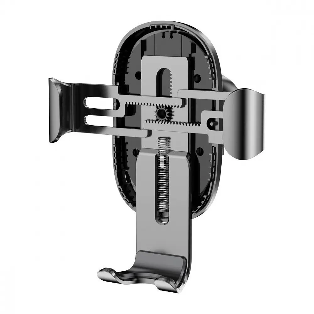 Держатель в машину с беспроводным ЗУ Baseus Gravity Car Mount (Air Outlet Version) 1.67A 10W черный (17216) - фото 10