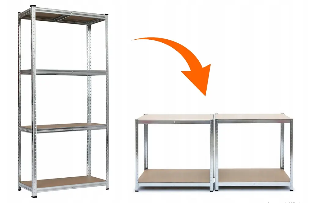 Стелаж LEOBRO Premium 180 х 90 х 40 см, 175кг/полиця, 4 полиці (LB-R102) - фото 3