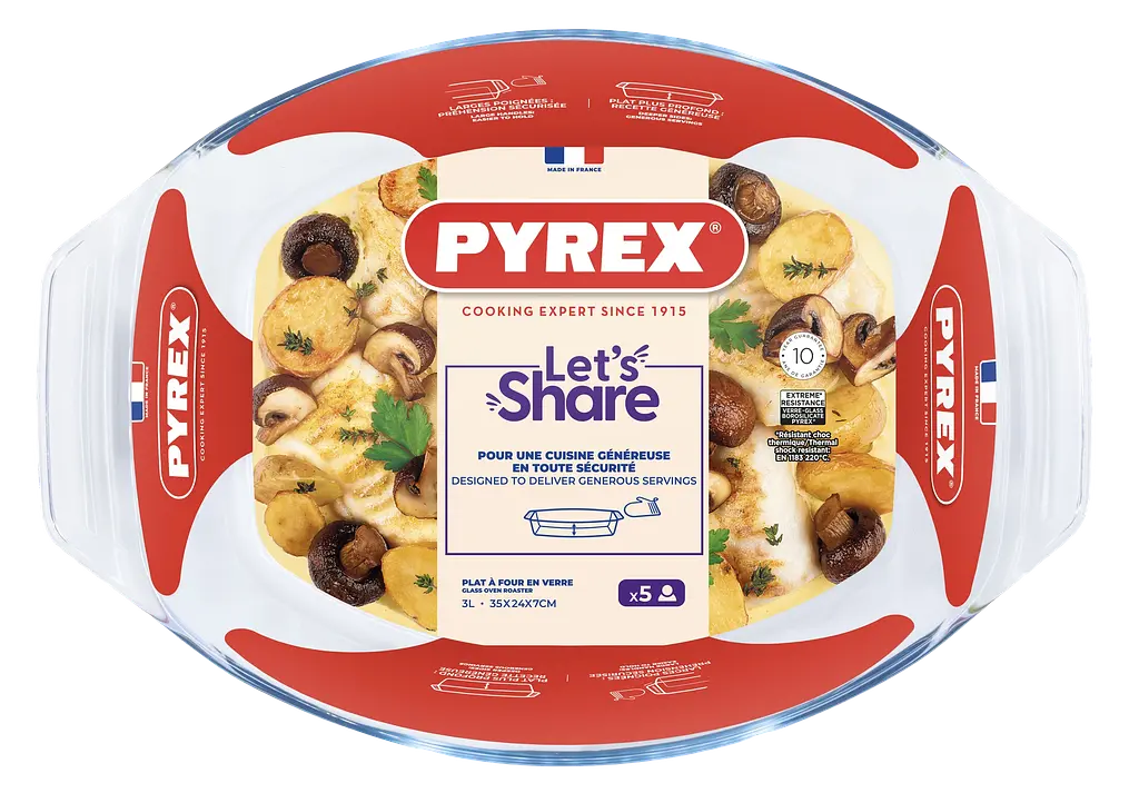 Форма для запікання Pyrex 35х24х7 см 3 л kuh0016070 - фото 4