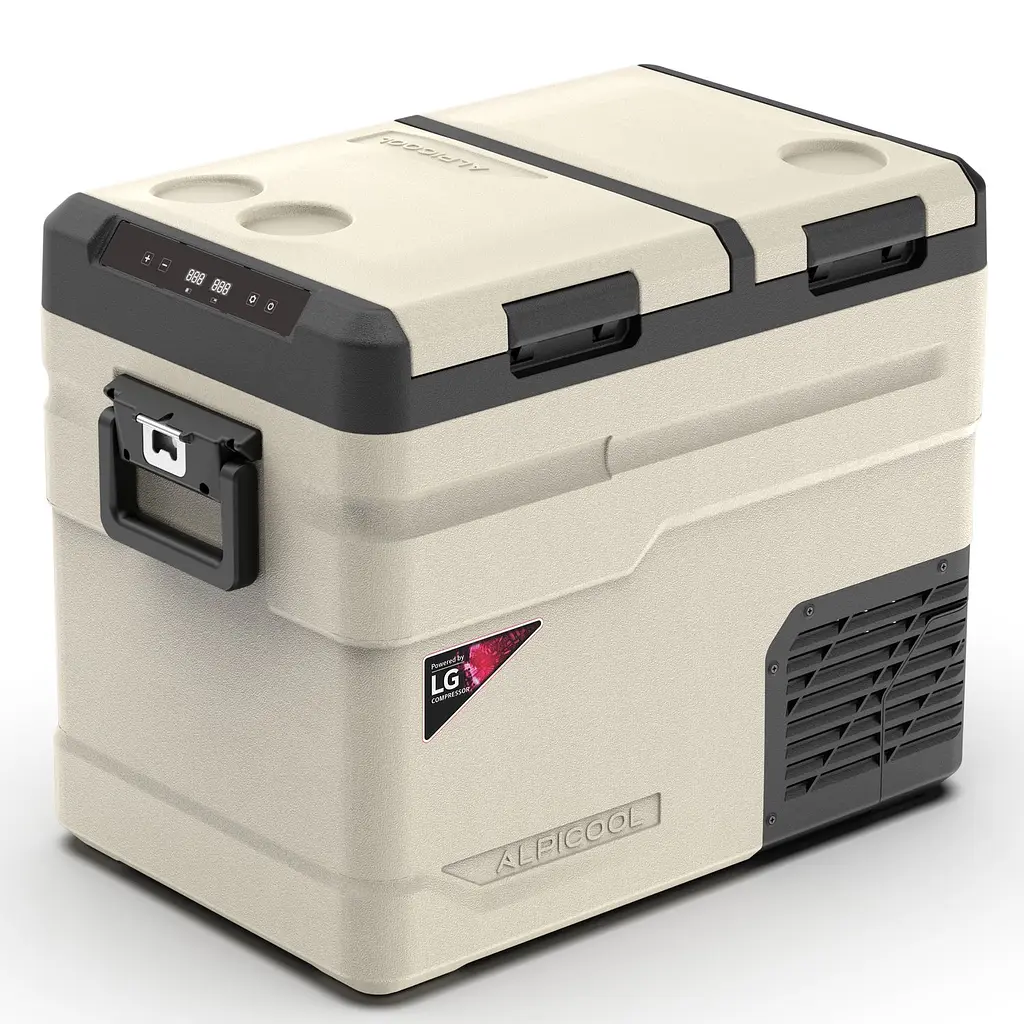 Компресорний автохолодильник Alpicool TGS45 (LG Compressor) (47 літрів). Двокамерний