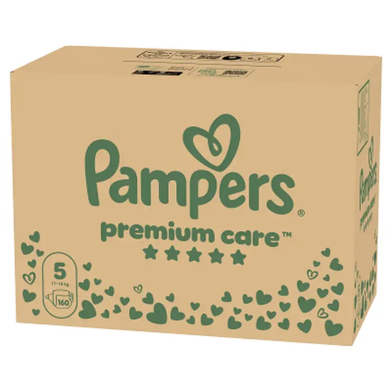 Підгузки Pampers Premium Care Розмір 5 (11-16 кг) 160 шт (8006530223799) - фото 2