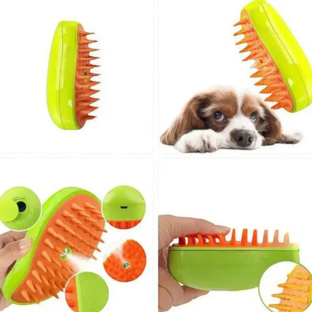 Парова щітка для вичісування вовни тварин QC-06 PET BRUSH - фото 7