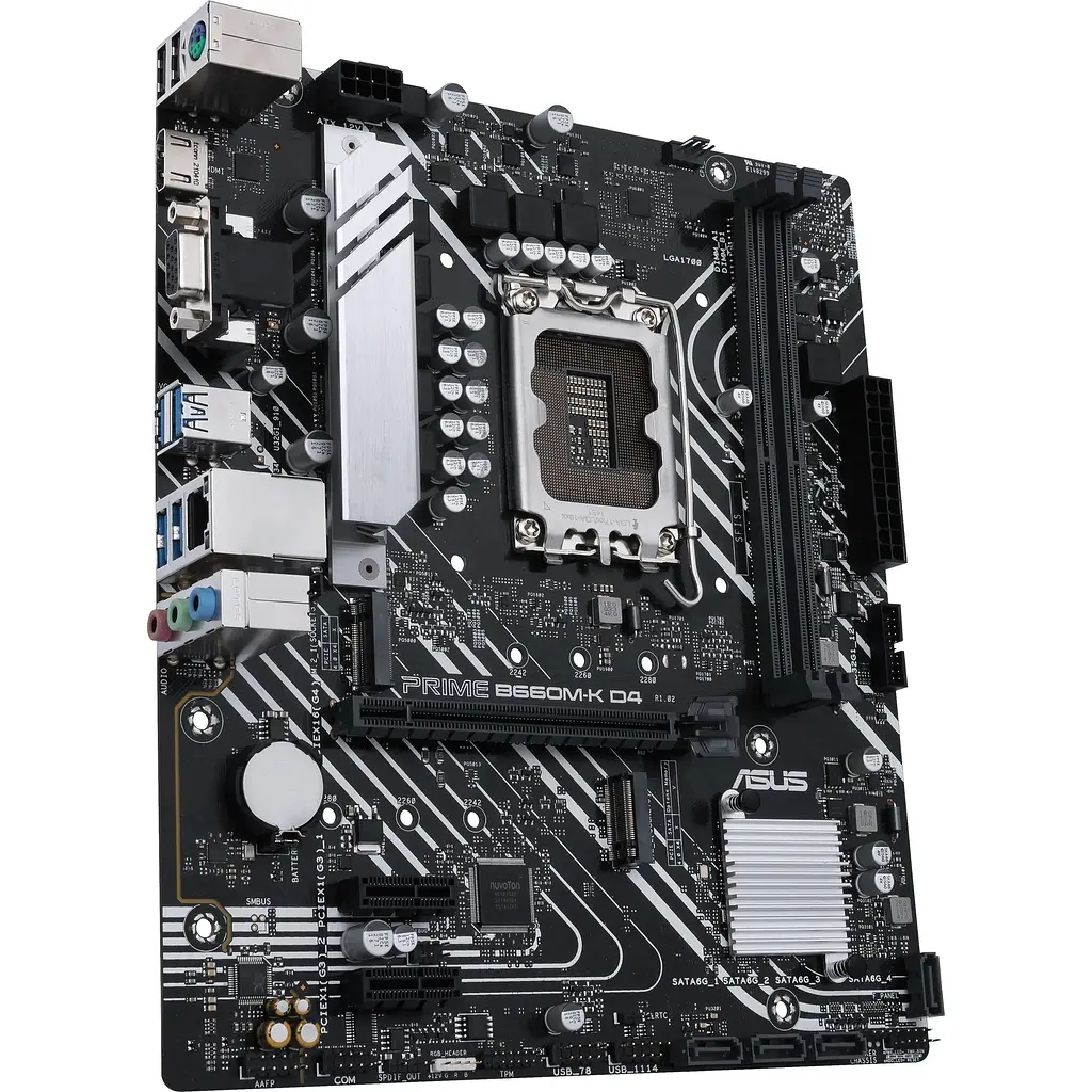 Материнська плата Asus Prime B660M-K D4 Socket 1700 - фото 3