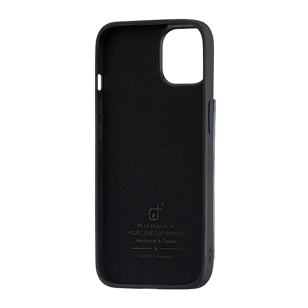 Чохол Jinduka Leather Pocket iPhone 14 Blue - фото 3