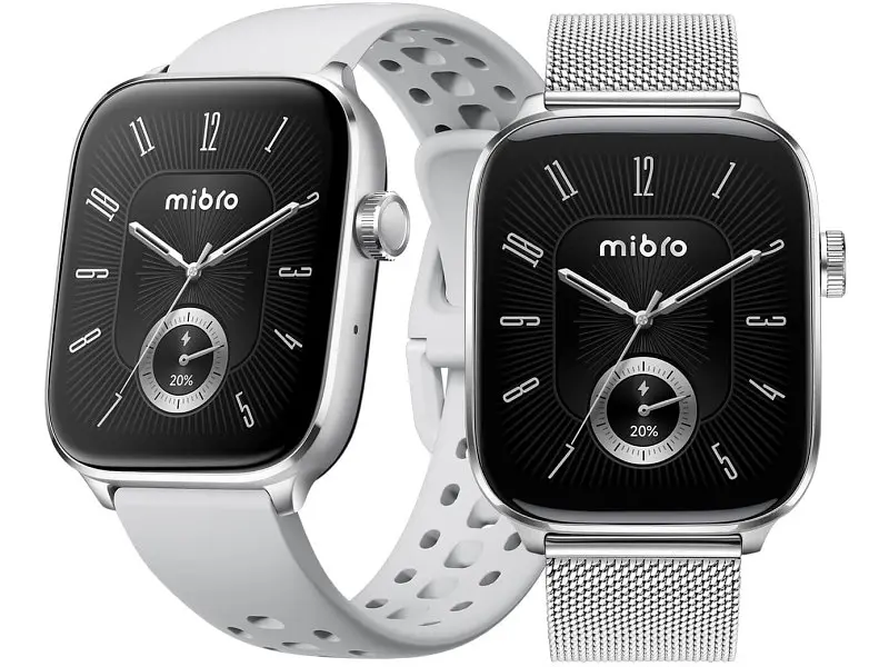 Смарт-годинник Mibro Fit 44mm Silver (XPAW027S) - фото 4