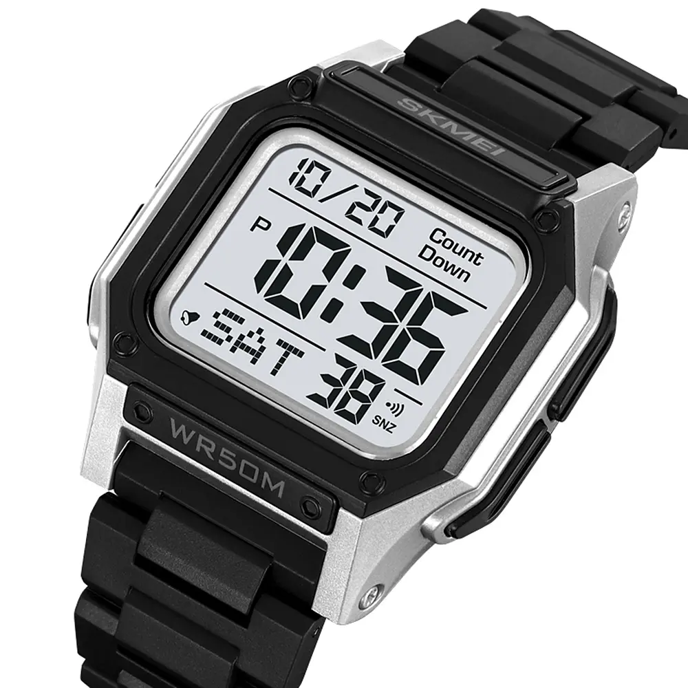Наручные часы мужские 2264BKSIWT Black-Silver-White Skmei acs0030086 - фото 3