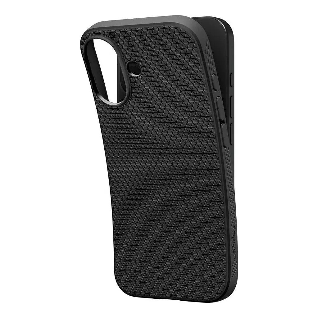 Чохол до мобільного телефона Spigen Liquid Air iPhone 17 Matte Black (ACS10369) - фото 11