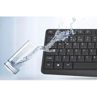 Клавіатура Canyon KB-W01 Water resistant Wireless UA Black (CNE-CKEYW01) - фото 6