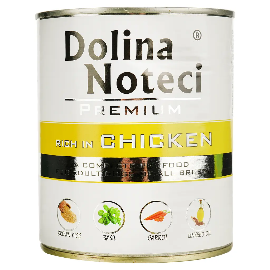 Уцінка. Вологий корм для собак Dolina Noteci Premium з куркою 800 г - фото 2