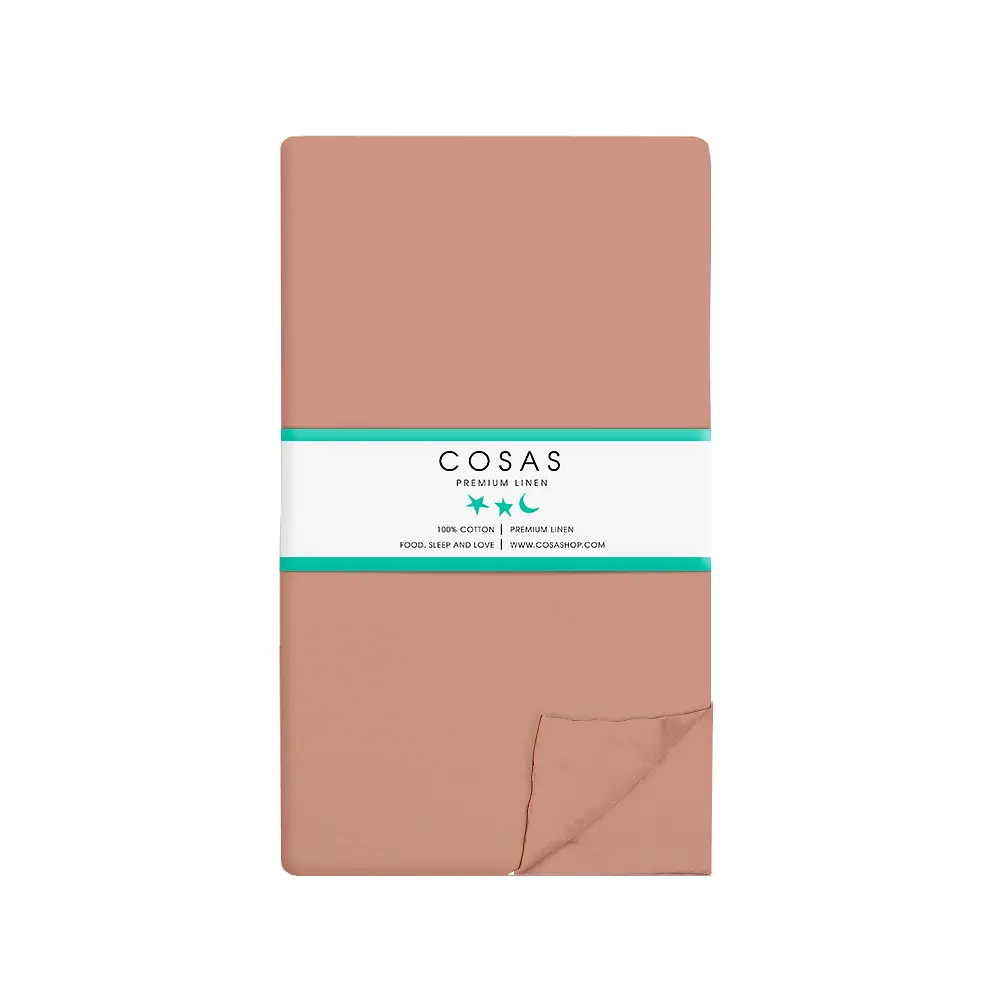 Комплект постільної білизни Cosas євро COPPER CS1 200 x 220 см (Ranfors_Brick_Brick_200) - фото 8