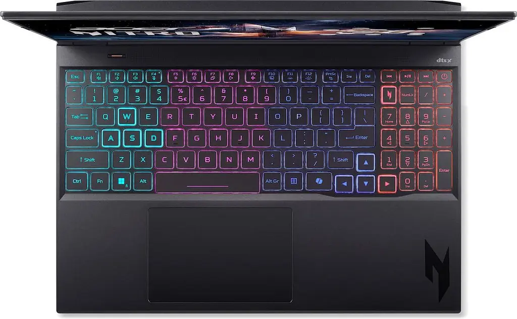 Ноутбук Acer Nitro 16S AI AN16S-61-R7HR (16 1920x1200 IPS, Ryzen 9 AI 365, 32 GB, 1 TB, RTX 5060 8 GB, DOS) Black (NH.QXUEU.002) - фото 6