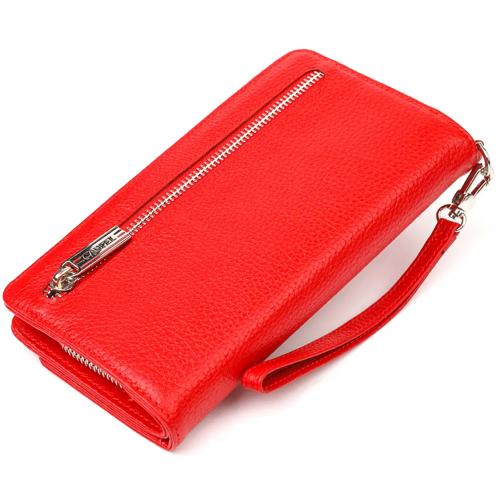 Кожаный женский кошелек Canpellini 20х10.5х3 см acs0025087 - фото 2
