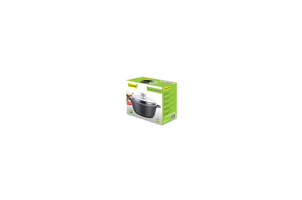 Каструля зі скляною антипригарною кришкою Maestro 16 см 1 л MR-4616С литий алюміній - фото 3