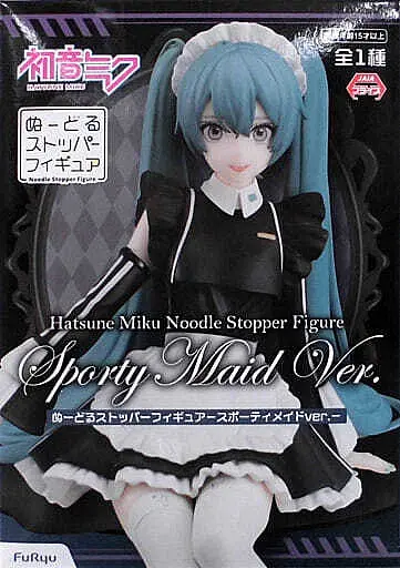 Фігурка FuRyu Noodle Stopper Хацуне Міку Vocaloid Hatsune Miku Sporty Maid 17 см FR NS VHM 17 - фото 6