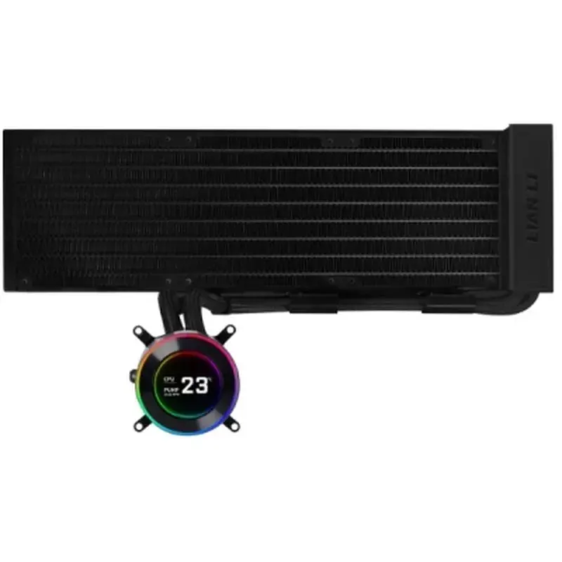 Система рідинного охолодження Lian Li HydroShift II LCD-C 360TL, Black (G89.GHS2LCD36TB.00) - фото 4