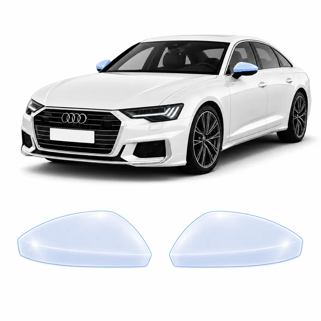 Антигравійна захисна бронеплівка за лекалами для Audi A7 C8 2018-2022 - дзеркала