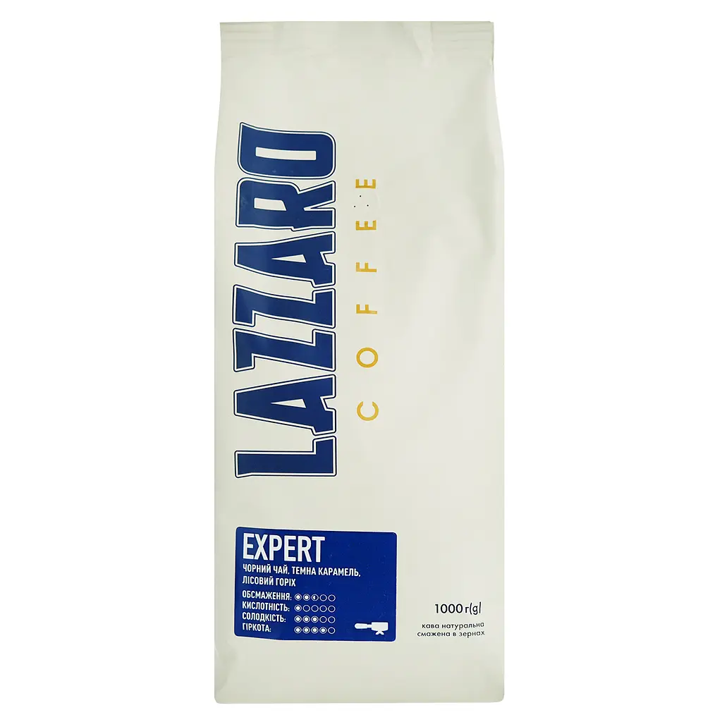 Кава в зернах Lazzarо Expert 1 кг - фото 2
