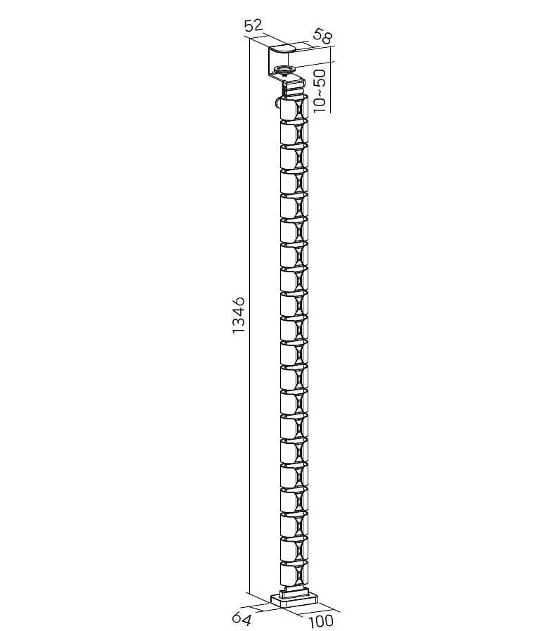 Органайзер для кабелю Officepro CM730W White - фото 11