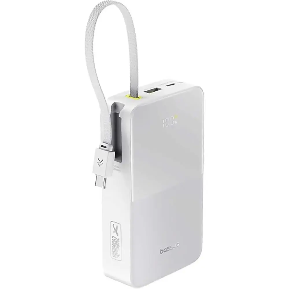 Павербанк Baseus EnerFill Bipow2 Pro White 20 000 mAh / 22.5 Вт (E0027700) - фото 2